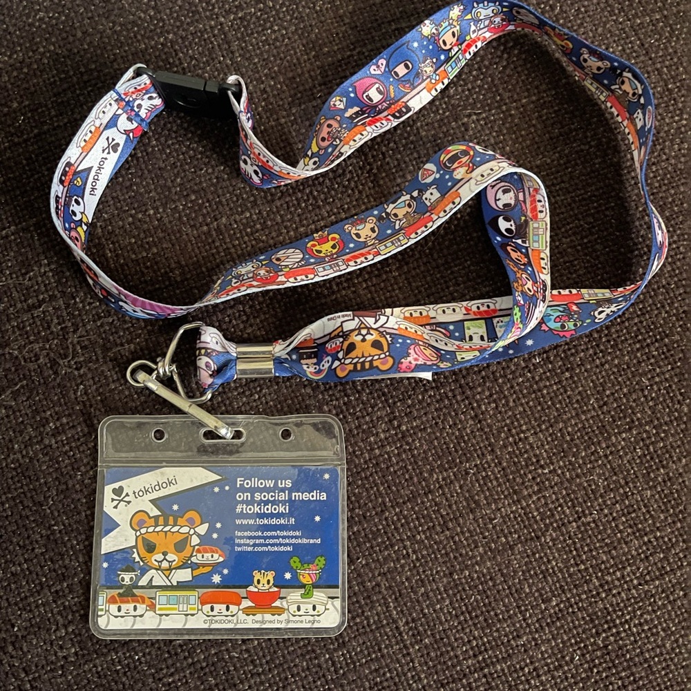 Tokidoki lanyard